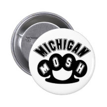 Mosh Knuckles Pinback Button