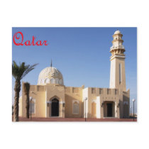 Mosque in Qatar postcard