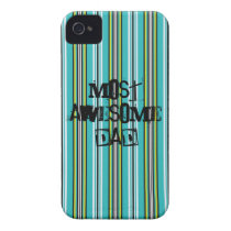 Most Awesome Dad Iphone 4/4S Case Case-mate Iphone 4 Case