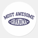 Most Awesome Grandma Sticker