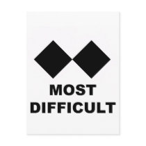 Most Difficult Post Card