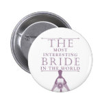 Most Interesting Bride Bachelorette Button
