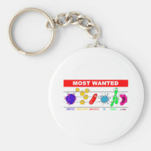 Most Wanted Keychain