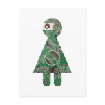 Mother-2-b-board Postcard
