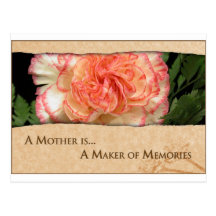 Mother A Maker Of Memories Postcard