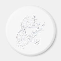 Mother and Baby 2 Refrigerator Magnets