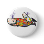 Mother and baby whale buttons