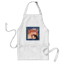Mother and Child by Klimt Apron