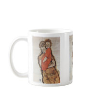 Mother And Child By Schiele Egon Coffee Mugs