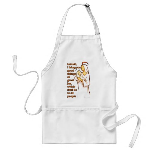Mother and Child Christmas Design Apron