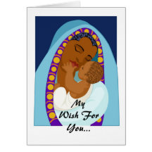 Mother and Child Greeting Card