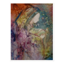 "Mother And Child" Postcard