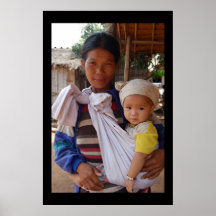 Mother and daughter print