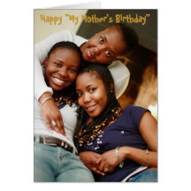 Mother and Daughters, Happy "My Mother's Birthday" Cards