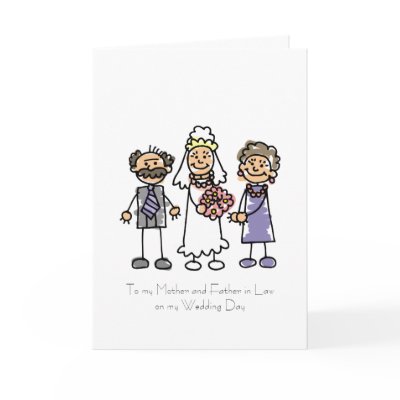 Mother and Father in Law Poem Card by frugalbride