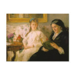 Mother and Sister of the Artist Reading postcards