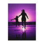Mother and son Child Beach Jumping