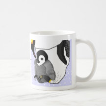 Mother & Baby Penguin Coffee Mug