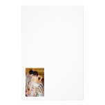 Mother bathing child bath art by Mary Cassatt Personalized Stationery