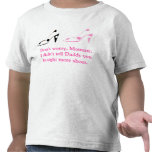 Mother Daughter Shoe Shopping Secrets t-shirts