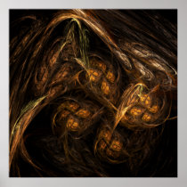 Mother Earth Abstract Art Print
