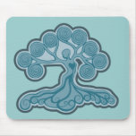 Mother Earth tree Mousepads