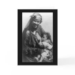 Mother Feeding Child in Egypt 1910 cards