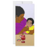 Mother Feeding Her Baby Bookmark rack cards
