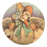Mother Goose w Two Children; Jessie Willcox Smith stickers