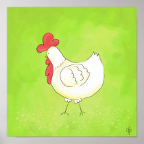 Mother Hen Print