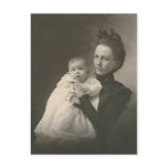 mother holding baby postcards