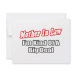 Mother In Law...Big Deal invitations