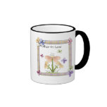 Mother-In-Law Butterfly Flower Mothers Day Gifts Coffee Mug
