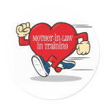 Mother-In-Law in Training Label stickers