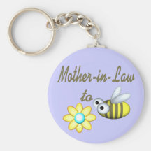 Mother In Law to Bee Keychains