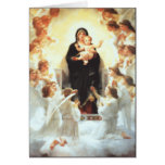 Mother Mary Custom Greetings Card