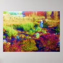 Mother Mary's Garden print
