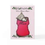 Mother, Mother' Day, Welsh Language Card