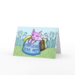 Mother, Mother's Day, Cute Pig in a basket