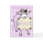 Mother, Mother's Day Welsh Language Card Cute