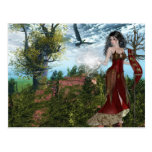 Mother Nature Fantasy Designs Post Card