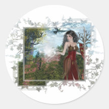 Mother Nature Fantasy Designs Stickers