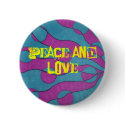 mother nature, Peace and Love buttons