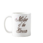 Mother of Groom Classy Browns mugs