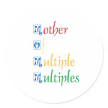 Mother Of Multiple Multiples stickers