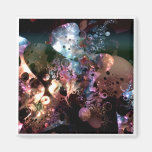 Mother of Pearl Refrigerator Magnets