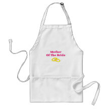 Mother Of The Bride Aprons