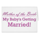 Mother of the Bride Card