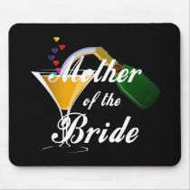 Mother Of The Bride Champagne Toast mousepads