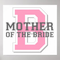 Mother of the Bride Cheer Poster